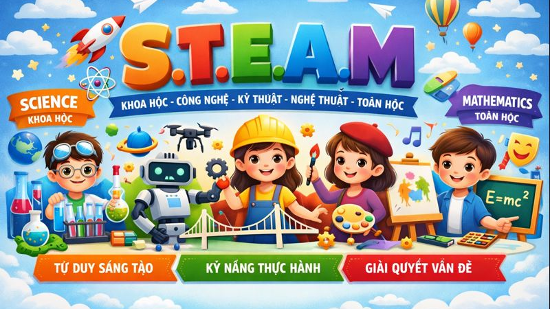 Giới Thiệu Về STEAM