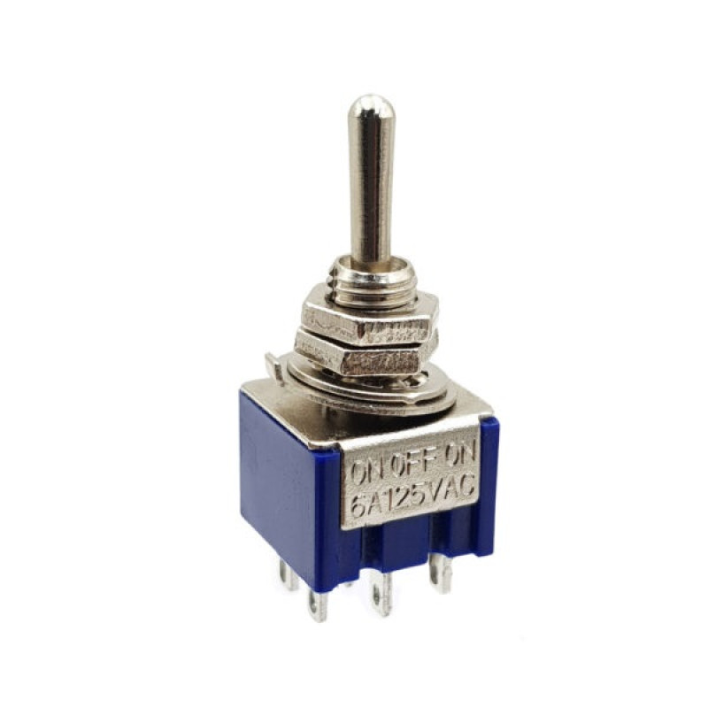 Công tắc gạt 6 chân 6A MTS-203 (2 trạng thái)