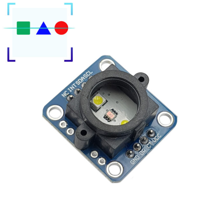 Cảm biến màu RGB TCS34725 giao tiếp I2C và UART