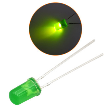 Led Phủ Màu 5mm Xanh Lá Led Phủ Màu 5mm Xanh Lá