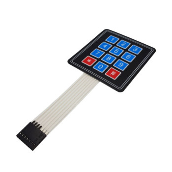 Bàn Phím Ma Trận Mềm 3x4