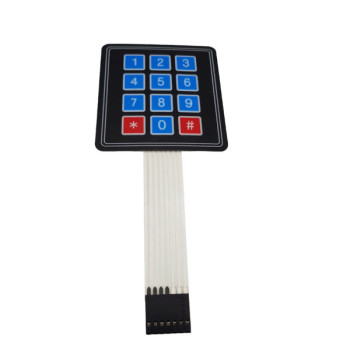 Bàn Phím Ma Trận Mềm 3x4 Bàn Phím Ma Trận Mềm 3x4