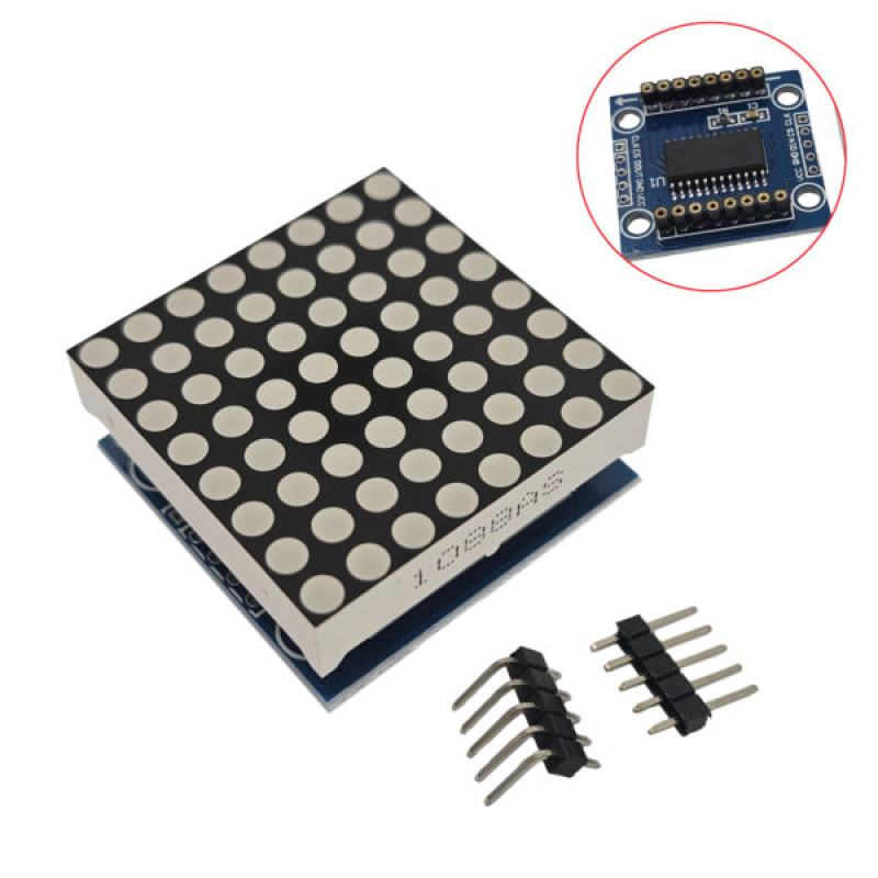 Module Hiển Thị 1 Led Ma Trận MAX7219CWG