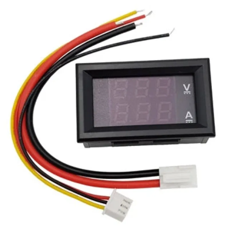 Đồng Hồ Đo Áp Và Dòng 0-100V 10A