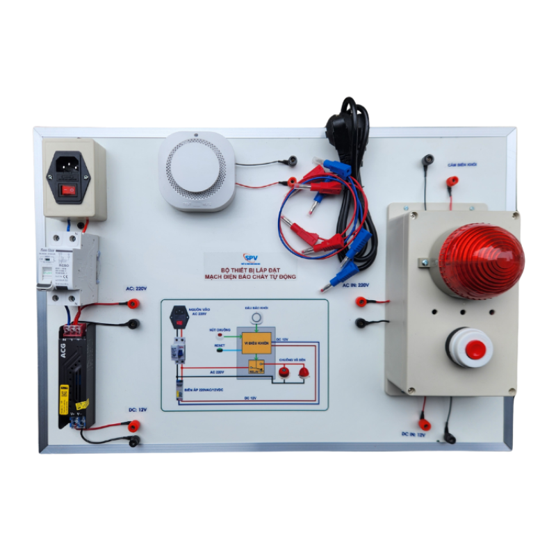 Bộ Thiết Bị Lắp Đặt Mạch Điện Báo Cháy Tự Động Bộ Thiết Bị Lắp Đặt Mạch Điện Báo Cháy Tự Động