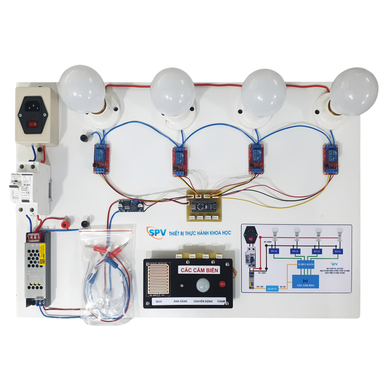 Bộ Thiết Bị Lắp Đặt Mạch Điện Điều Khiển Thiết Bị Điện Dựa Trên Vi Điều Khiển Bộ Thiết Bị Lắp Đặt Mạch Điện Điều Khiển Thiết Bị Điện Dựa Trên Vi Điều Khiển