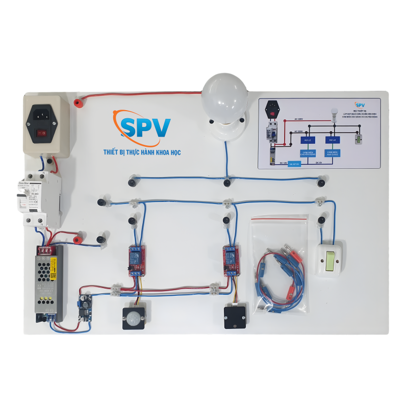 Bộ Thiết Bị Lắp Đặt Mạch Điều Khiển Đèn Điện Cảm Biến Ánh Sáng Và Chuyển Động Bộ Thiết Bị Lắp Đặt Mạch Điều Khiển Đèn Điện Cảm Biến Ánh Sáng Và Chuyển Động